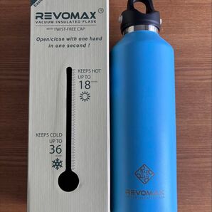 REVOMAX レボマックス ライトブルー 32oz 950ml 水筒