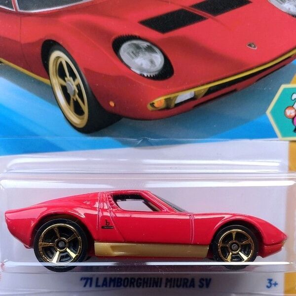 新品未開封 ホットウィール ランボルギーニ ミウラ ’71 LAMBORGHINI MIURA SV Hot Wheels
