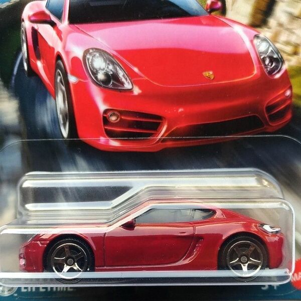新品未開封 マッチボックス ポルシェ 981 ケイマン PORSCHE CAYMAN MATCHBOX ドイツ アソート ミニカー
