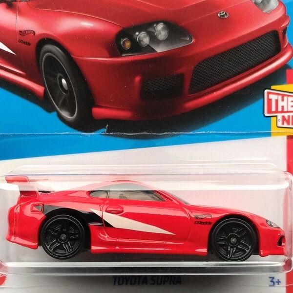 新品未開封 ホットウィール トヨタ JZA80 スープラ TOYOTA SUPRA Hot Wheels 2JZ ミニカー