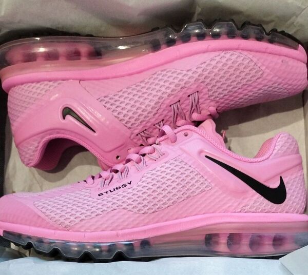 NIKE AIR MAX STUSSY ナイキ エア マックス ステューシー 28cm pink ピンク 2013
