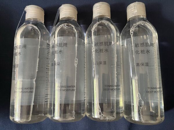 無印良品 敏感肌用化粧水 高保湿 300ml 4本