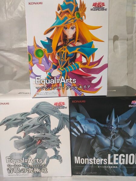 【遊戯王】マジシャンズ・ヴァルキリア、ブルーアイズ・アルティメットドラゴン、オベリスクの巨神兵