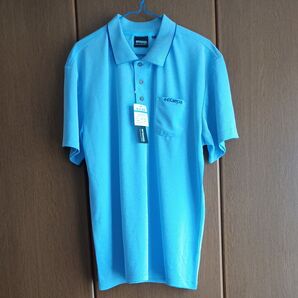 kaepa ポロシャツ 水色 LL 新品タグ付き