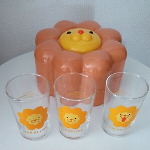 ボン・デ・ライオン 重箱 & グラス3個セット