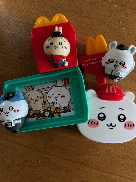 マクドナルド ハッピーセット おもちゃ 4個セット まとめ売り ちいかわ