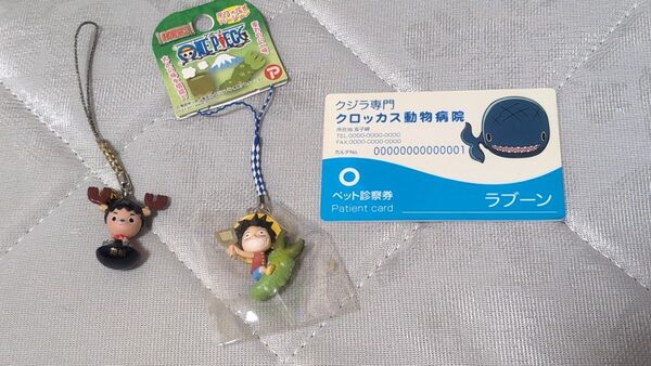 ご当地ワンピースストラップ+おまけカード
