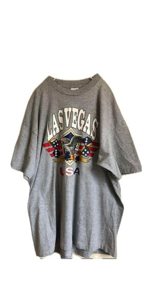 90's ヴィンテージ USA製 las Vegas ビッグシルエットtシャツ