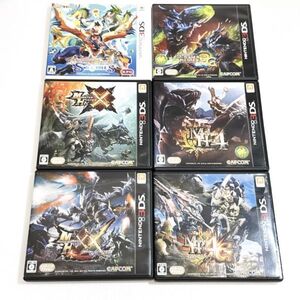 3DS モンスターハンター3G 4G X XX モンスターハンター ストーリーズ セット【ソフト認識確認済】 ニンテンドー3DS