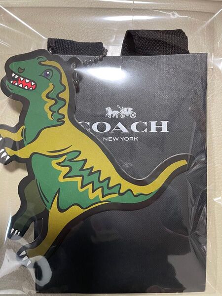COACH 恐竜 バッグチャーム キーホルダー レキシーショッパー