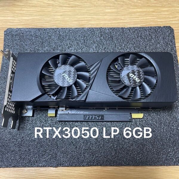 GeForce RTX 3050 LP 6G OC ロープロファイル