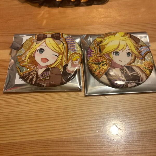 リンレン グッズ 缶バッジ