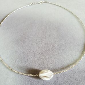 カレンシルバー ネックレス ハンドメイド