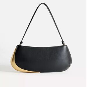 【新品】ZARA メタリックディテール ショルダーバッグ ハンドバッグ ミニバッグ