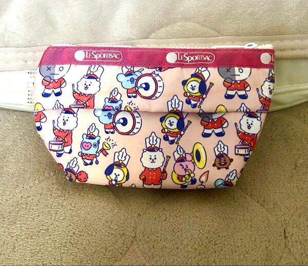 BT21×LeSportsac ポーチ&ポケットティッシュ入れ