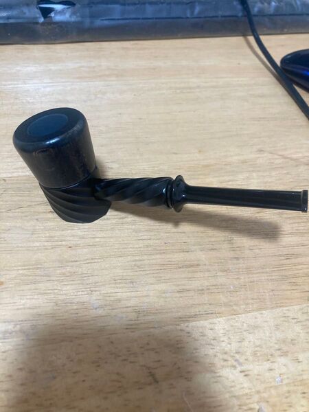 新品 金属製 パイプ ポーカー型 黒色 喫煙具