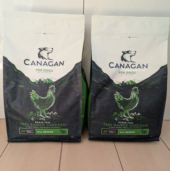 CANAGAN グレインフリー カナガンドッグフード 2kg×2袋セット