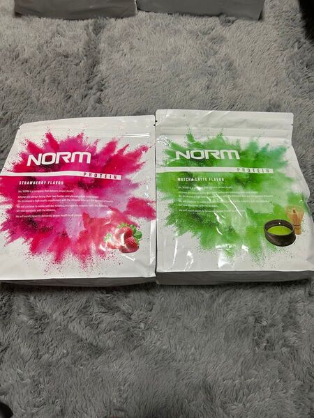 Nomeプロテイン いちご、抹茶フレーバー