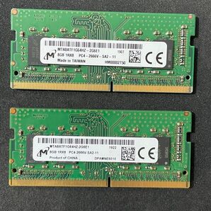 Micron DDR4 2666V 16GB (8GB×2)