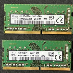 SK HYNIX PC4-2666V 16GB (8GB×2枚)