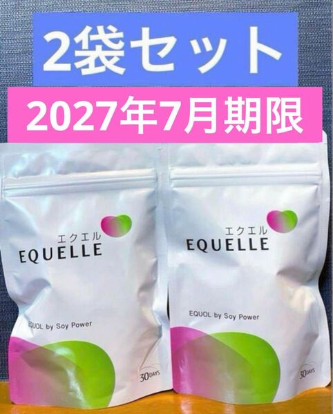 【大塚製薬】エクエル EQUELLE パウチ 120粒 約 30日分 ×2袋