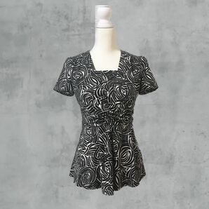 購入宣言で200円引き★2121【海外購入品】バックジッパー ペプラムカットソー