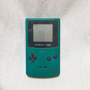 【ジャンク品】ゲームボーイカラー 本体 グリーン
