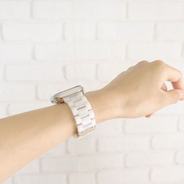 【新品】Apple Watch用 ホワイトバンド 38mm40mm41mmサイズ