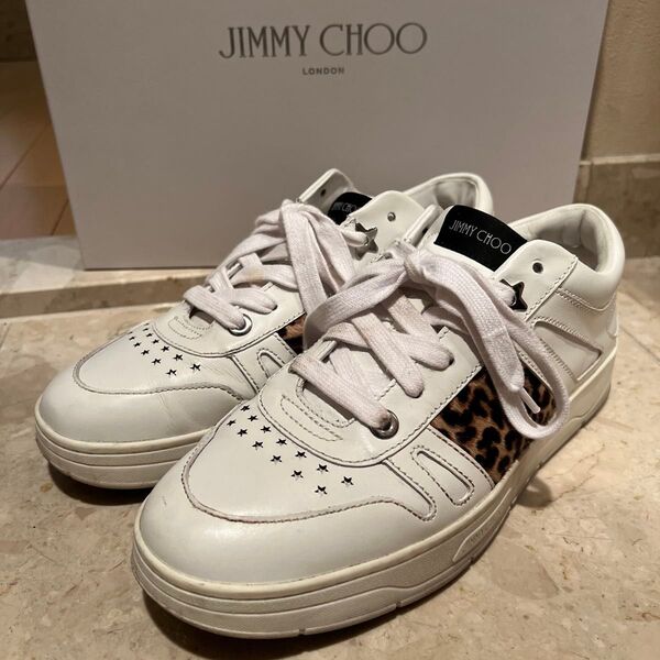 ジミーチュウ JIMMY CHOO スニーカー レオパード HAWAII
