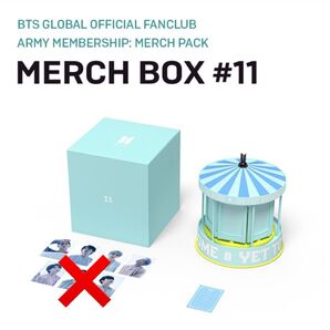 BTS MERCH BOX #11 マーチボックス 11 オルゴール YTC