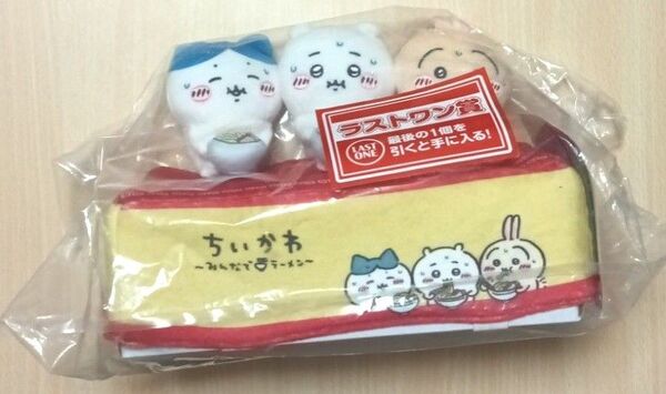 一番くじちいかわ〜みんなでラーメン〜ラストワン賞「郎」ティッシュケース