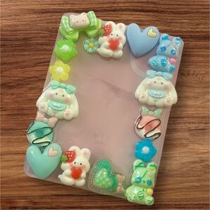 ハンドメイド 硬質トレカケースレジンデコ