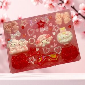 ハンドメイド 小物ケースレジンデコ