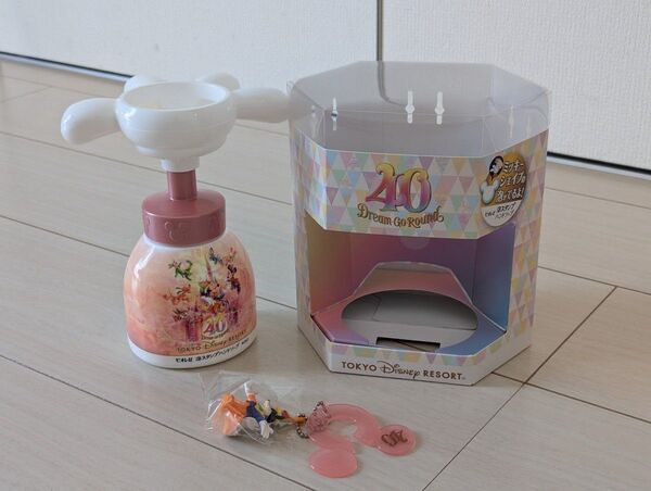 ディズニー 40周年 泡スタンプ ハンドソープ ミッキーシェイプ泡 おまけ付き