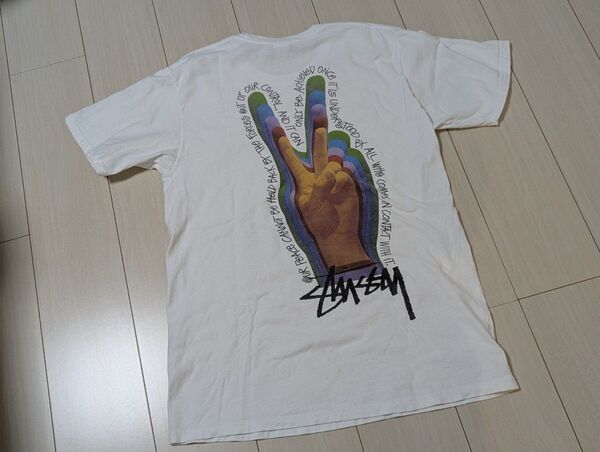 【STUSSY/ステューシー】ピースサイン グラフィック Tシャツ