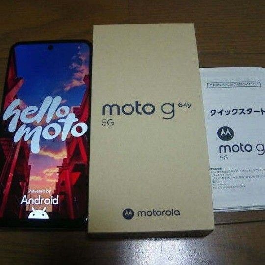 motorola moto g64y 5G バニラクリーム 4GB 128GB