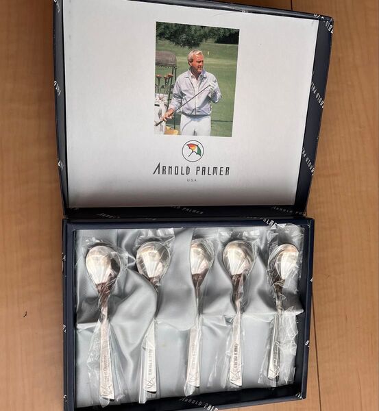 【お値下げ不可】アーノルドパーマー ティースプーン5本