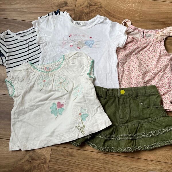 ベビー服5点セット まとめ売り 女の子 90サイズ
