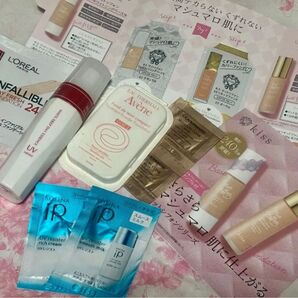 コスメサンプルセット 10点 (ベースメイク・UVケア)