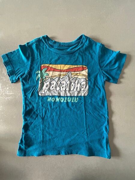Tシャツ 半袖 パタゴニア 限定 ハワイ ホノルル パタロハ pataloha 100 保育園 幼稚園 男の子 女の子