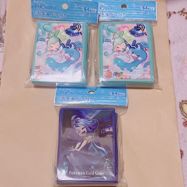 ポケモンカードゲーム デッキシールド ルチア アセロラ 3点セット