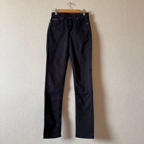 Lee×PeopleTree オーガニックコットン ブラックデニム XS