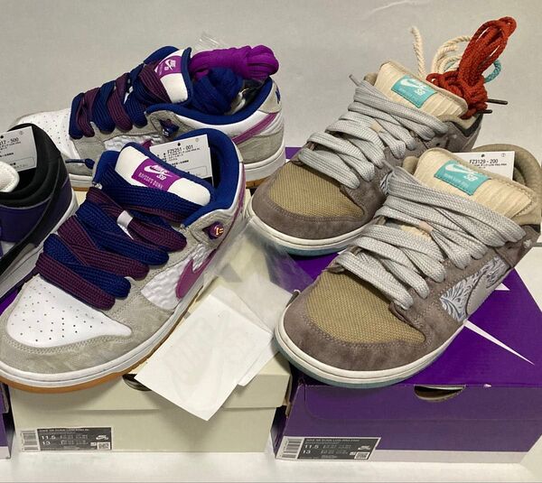 29.5cm NIKE SB dunk 2種set ライッサレアル Big Money Saving