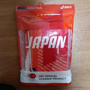 アシックス マフラータオル JAPAN 日本代表 オリンピック 新品未開封