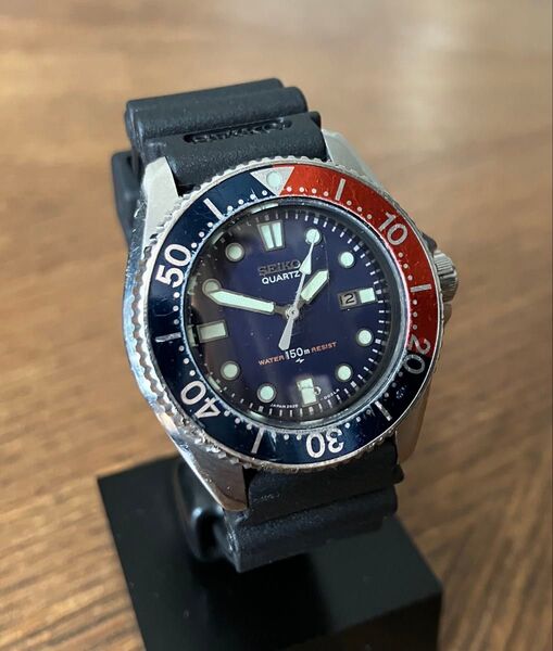 【稼働品】【ボーイズサイズ】セイコー ダイバー2625-001Bクォーツ