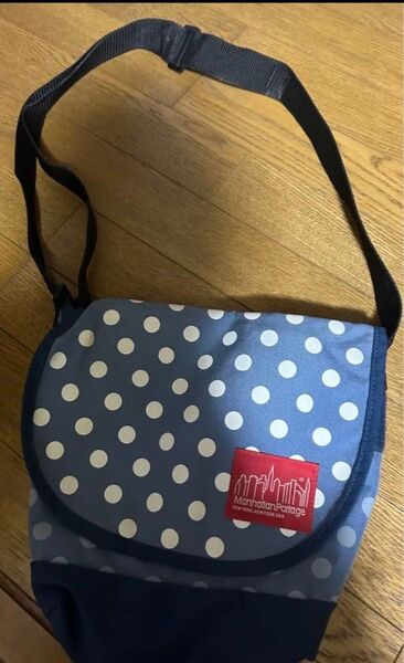Manhattan Portage × BEAMS BOY ショルダーバッグ マンハッタンポーテージ ドット柄