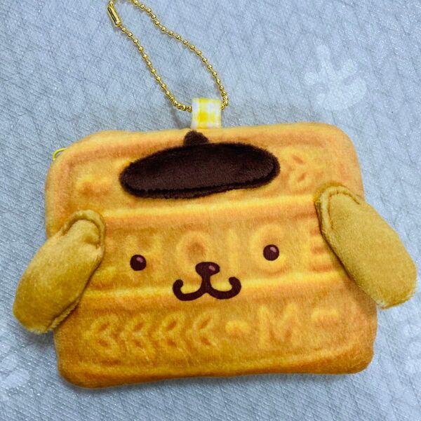 森永 サンリオ コラボ 森永ビスケット ポムポムプリン ポーチ パース