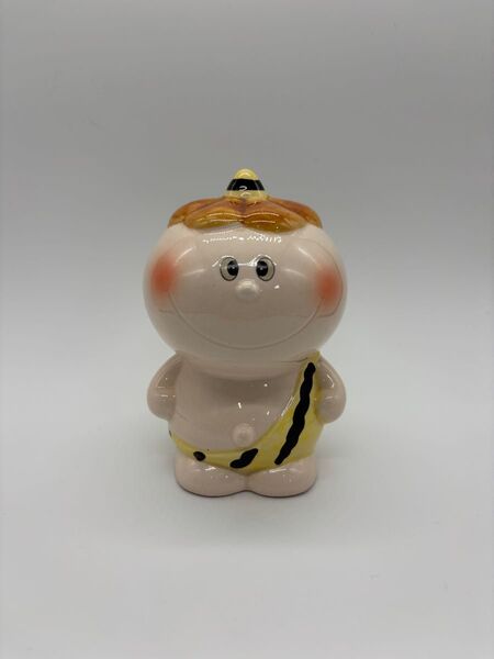 昭和レトロ 住友銀行 陶器製 鬼 オニの貯金箱 激レア ノベルティ
