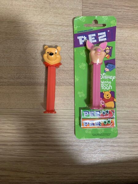PEZ ペッツ くまのプーさん&ピグレット
