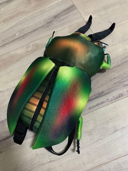 新品タグ付 昆虫リュック ニジイロクワガタ にじいろ